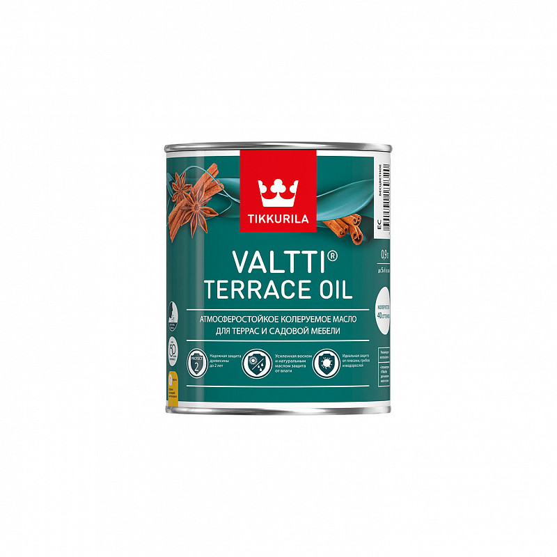 Масло для террас VALTTI TERRACE OIL EC 0,9 л