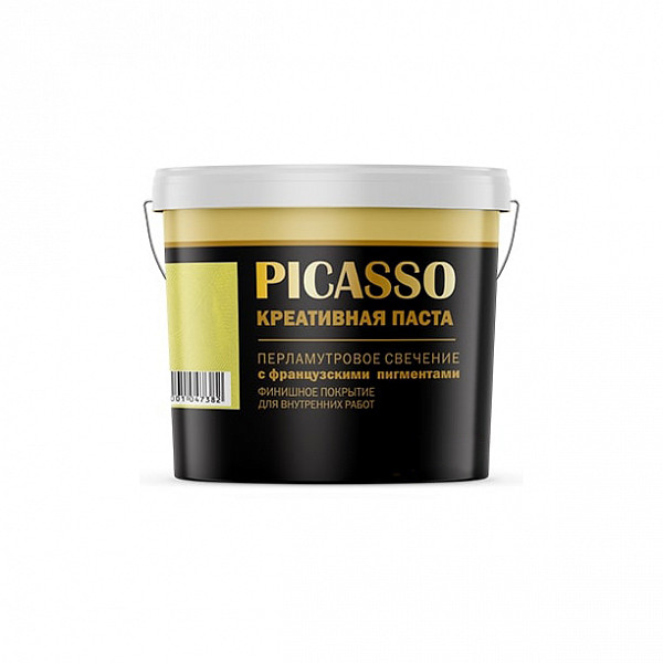 Краска БСФ Радуга Паста креативная "Picasso" Gold 2,5 кг