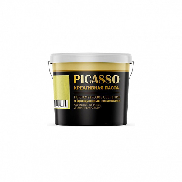 Краска БСФ Радуга Паста креативная "Picasso" Gold 0,3 кг